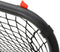 vidaXL - Voetbaldoel - met - net - 90x48x71 - cm - staal - rood - en - zwart