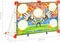 vidaXL - Voetbaldoelenset - met - doelmuur - 120x51x77,5 - cm