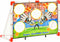 vidaXL - Voetbaldoelenset - met - doelmuur - 120x51x77,5 - cm