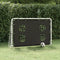 vidaXL - Voetbaldoeltrainingsdoel - 184x61x122 - cm - staal