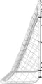 vidaXL - Voetbaldoeltrainingsdoel - 184x61x122 - cm - staal