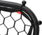 vidaXL Voetbalrebounder verstelbaar 84x73x60-80 cm staal zwart