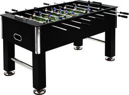 vidaXL Voetbaltafel 60 kg 140x74.5x87.5 cm staal zwart