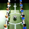 vidaXL Voetbaltafel 60 kg 140x74.5x87.5 cm staal zwart
