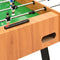 vidaXL Voetbaltafel inklapbaar 121x61x80 cm lichtbruin