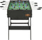 vidaXL Voetbaltafel inklapbaar 121x61x80 cm zwart