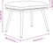vidaXL - Voetenbank - 45x29,5x35 - cm - fluweel - donkergroen
