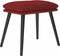 vidaXL - Voetenbank - 45x29,5x35 - cm - stof - wijnrood