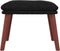 vidaXL - Voetenbank - 45x29,5x35 - cm - stof - zwart