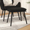 vidaXL - Voetenbank - 45x29,5x35 - cm - stof - zwart