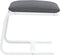 vidaXL - Voetenbank - 51x41x40 - cm - stof - donkergrijs