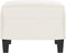 vidaXL - Voetenbank - 60x50x41 - cm - microvezelstof - beige