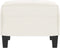 vidaXL - Voetenbank - 60x50x41 - cm - microvezelstof - beige