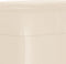 vidaXL - Voetenbank - 60x50x41 - cm - microvezelstof - beige