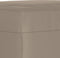 vidaXL - Voetenbank - 60x50x41 - cm - microvezelstof - taupe