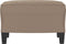 vidaXL - Voetenbank - 60x50x41 - cm - microvezelstof - taupe