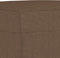 vidaXL - Voetenbank - 60x50x41 - cm - stof - bruin