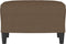 vidaXL - Voetenbank - 60x50x41 - cm - stof - bruin