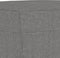 vidaXL - Voetenbank - 60x50x41 - cm - stof - donkergrijs