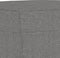 vidaXL - Voetenbank - 60x50x41 - cm - stof - donkergrijs