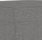 vidaXL - Voetenbank - 60x50x41 - cm - stof - donkergrijs