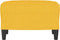 vidaXL - Voetenbank - 60x50x41 - cm - stof - geel