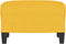 vidaXL - Voetenbank - 60x50x41 - cm - stof - geel