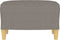 vidaXL - Voetenbank - 60x50x41 - cm - stof - taupe