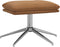 vidaXL - Voetenbank - 60x60x35 - cm - microvezelstof - taupe