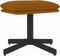 vidaXL - Voetenbank - 60x60x36 - cm - fluweel - bruin