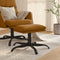 vidaXL - Voetenbank - 60x60x36 - cm - fluweel - bruin