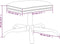 vidaXL - Voetenbank - 60x60x36 - cm - fluweel - bruin