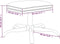 vidaXL - Voetenbank - 60x60x36 - cm - fluweel - donkergroen