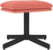 vidaXL - Voetenbank - 60x60x36 - cm - fluweel - roze