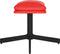 vidaXL - Voetenbank - 60x60x36 - cm - kunstleer - rood