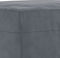vidaXL - Voetenbank - 70x55x41 - cm - fluweel - donkergrijs