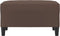 vidaXL - Voetenbank - 70x55x41 - cm - kunstleer - bruin