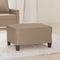 vidaXL - Voetenbank - 70x55x41 - cm - kunstleer - cappuccino