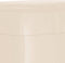vidaXL - Voetenbank - 70x55x41 - cm - microvezelstof - beige