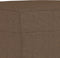 vidaXL - Voetenbank - 70x55x41 - cm - stof - bruin