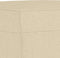 vidaXL - Voetenbank - 70x55x41 - cm - stof - crèmekleurig