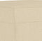 vidaXL - Voetenbank - 70x55x41 - cm - stof - crèmekleurig