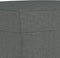 vidaXL - Voetenbank - 70x55x41 - cm - stof - donkergrijs