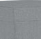 vidaXL - Voetenbank - 70x55x41 - cm - stof - lichtgrijs