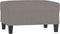 vidaXL - Voetenbank - 70x55x41 - cm - stof - taupe