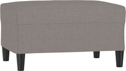 vidaXL - Voetenbank - 70x55x41 - cm - stof - taupe