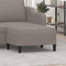 vidaXL - Voetenbank - 70x55x41 - cm - stof - taupe