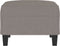 vidaXL - Voetenbank - 70x55x41 - cm - stof - taupe
