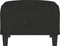 vidaXL - Voetenbank - 70x55x41 - cm - stof - zwart