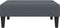 vidaXL - Voetenbank - 77x55x31 - cm - fluweel - donkergrijs